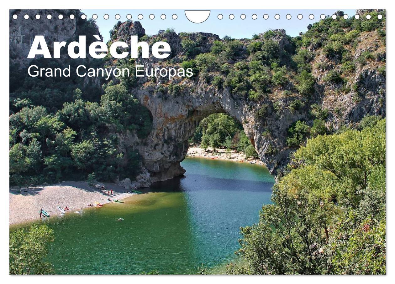 Cover: 9783435533862 | Ardèche, Grand Canyon Europas (Wandkalender 2025 DIN A4 quer),...