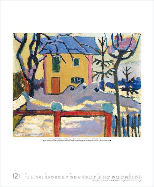 Bild: 9783731875468 | Gabriele Münter 2025 | Verlag Korsch | Kalender | Spiralbindung | 2025