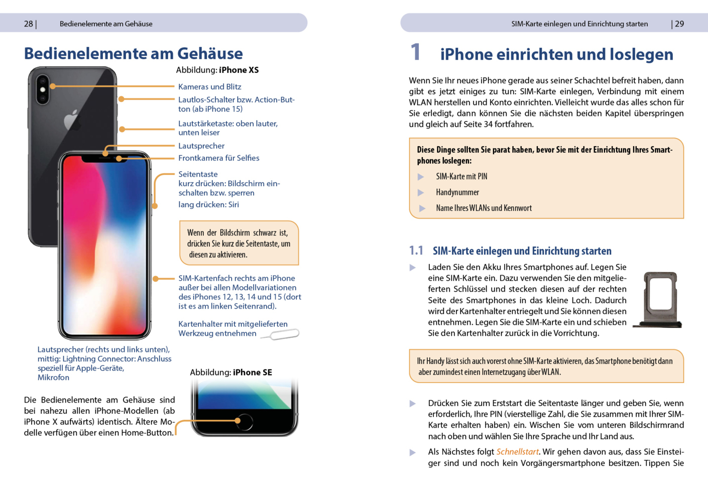 Bild: 9783832806279 | Apple iPhone mit iOS 17 - Für Einsteiger ohne Vorkenntnisse | Buch