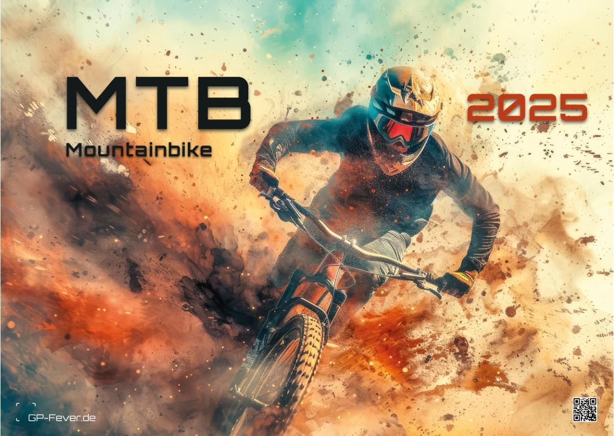 Cover: 9783986734138 | MTB Mountainbike - 2025 - Kalender DIN A3 | GP-Fever. de | Kalender