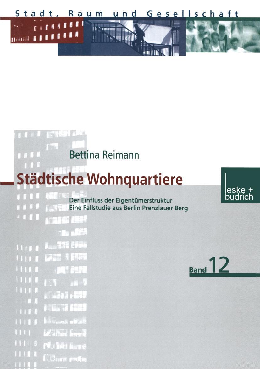 Cover: 9783810028891 | Städtische Wohnquartiere | Bettina Reimann | Taschenbuch | 198 S.