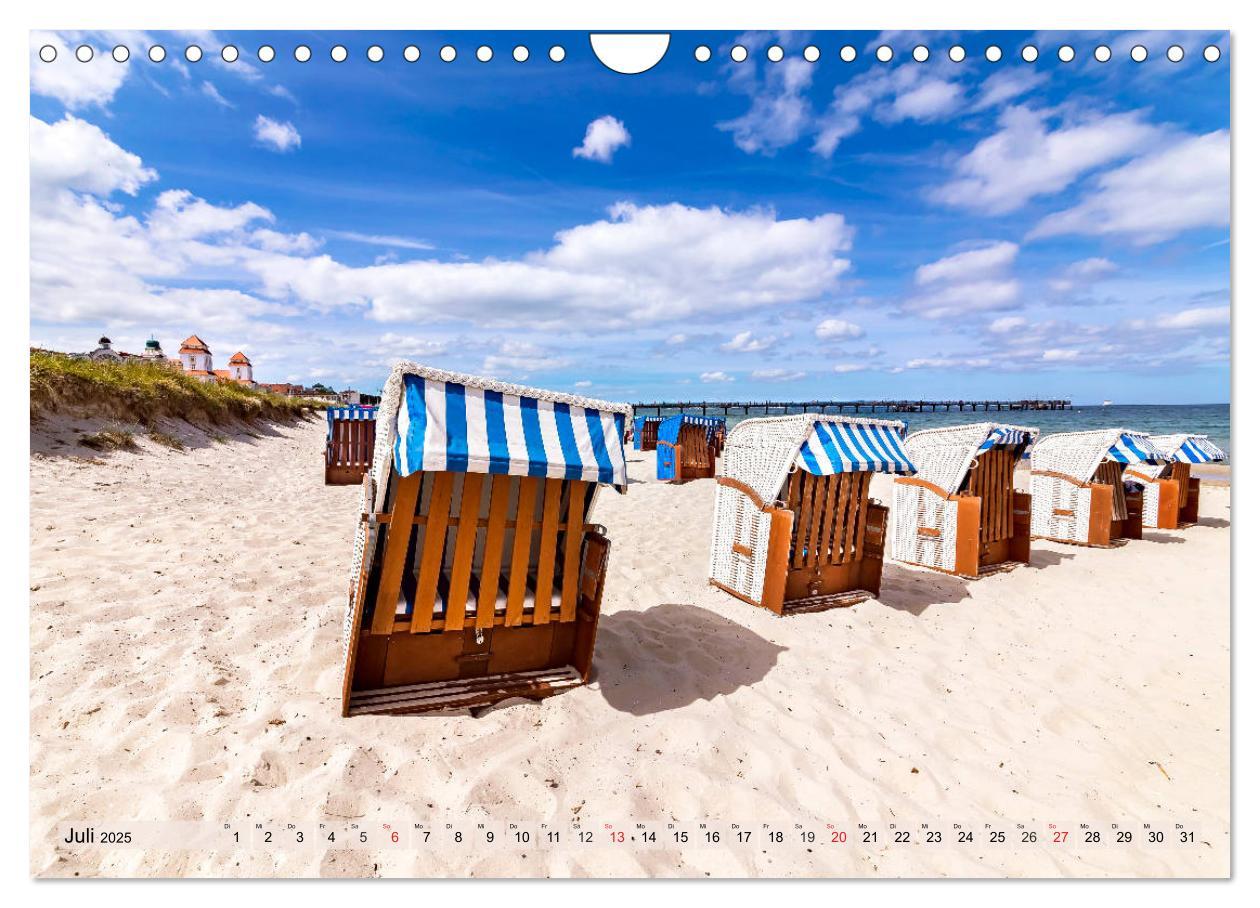 Bild: 9783435171972 | RÜGEN-LIEBE (Wandkalender 2025 DIN A4 quer), CALVENDO Monatskalender