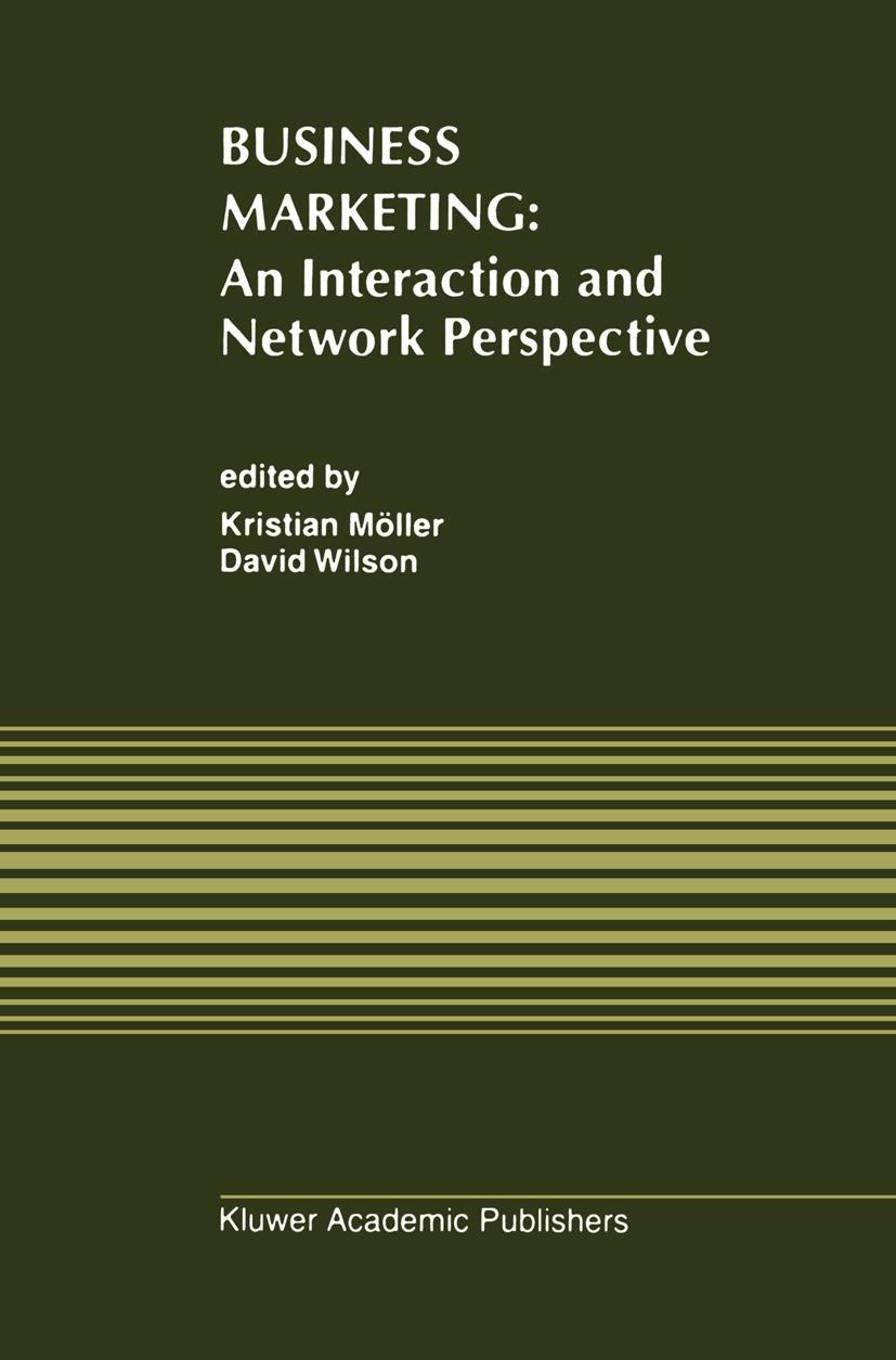 Cover: 9789401042819 | Business Marketing: An Interaction and Network Perspective | Buch