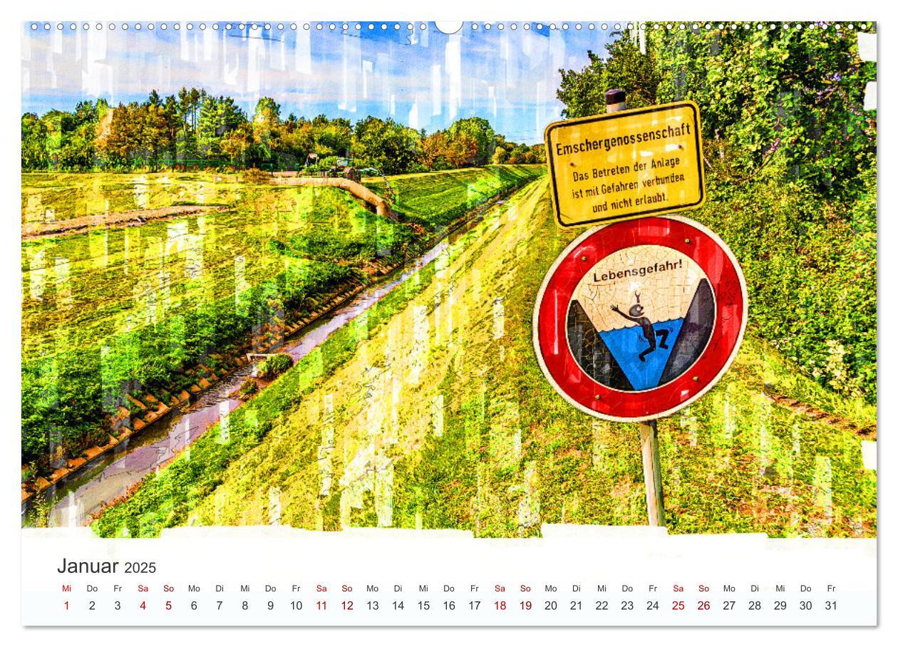 Bild: 9783457225042 | Ruhrpott Art (hochwertiger Premium Wandkalender 2025 DIN A2 quer),...