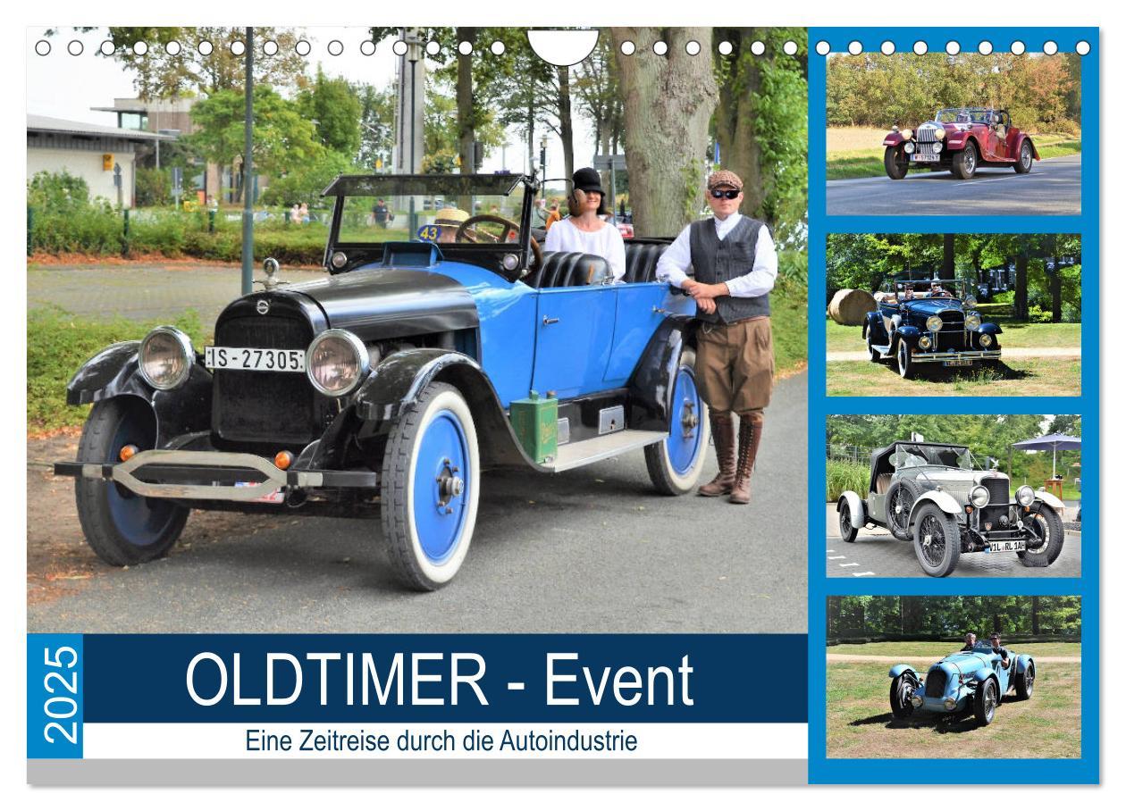 Cover: 9783435129348 | OLDTIMER-Event (Wandkalender 2025 DIN A4 quer), CALVENDO...