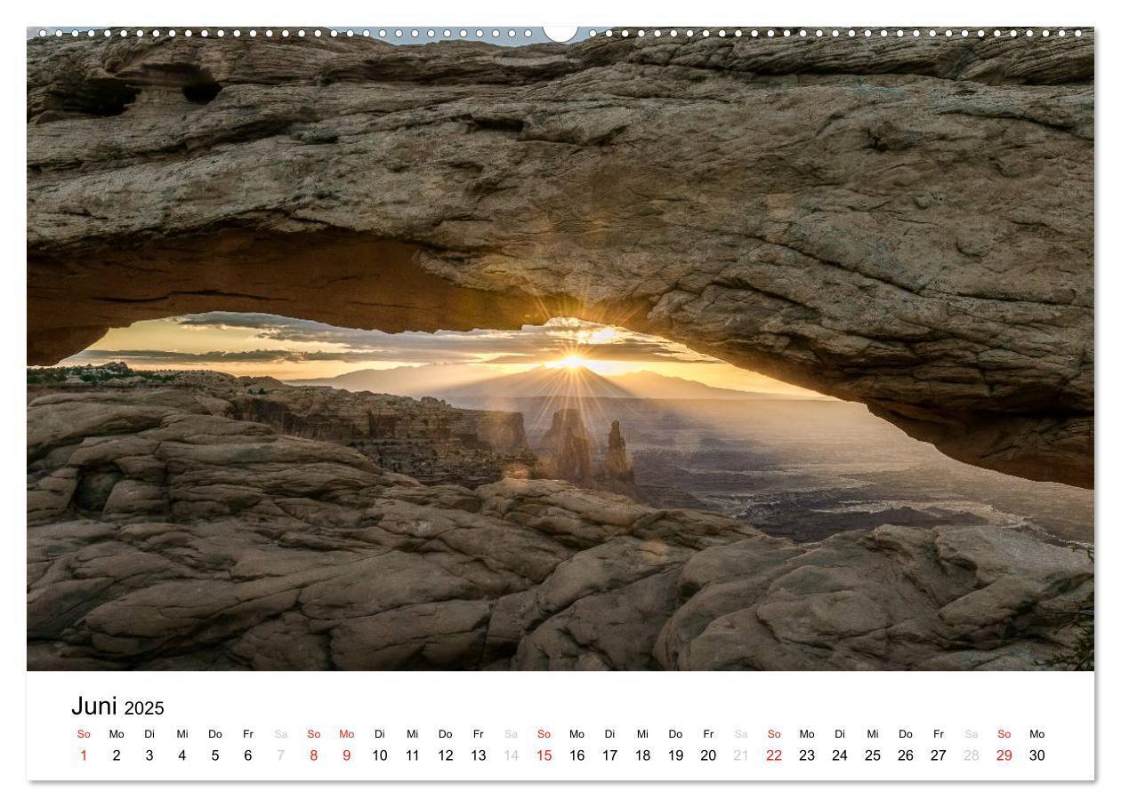 Bild: 9783435560288 | Nationalparks in Utah (Wandkalender 2025 DIN A2 quer), CALVENDO...