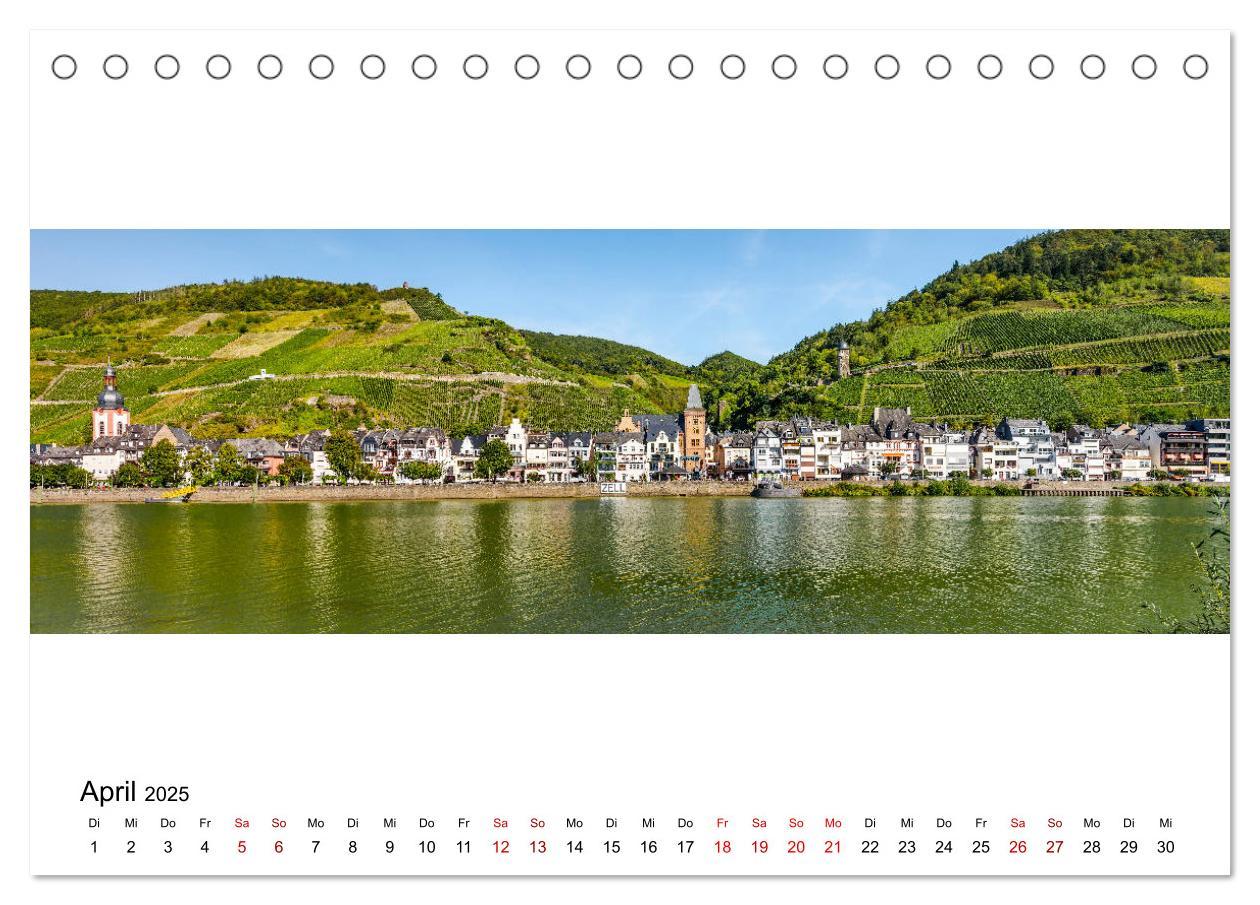 Bild: 9783435184774 | Mosel im Panorama (Tischkalender 2025 DIN A5 quer), CALVENDO...