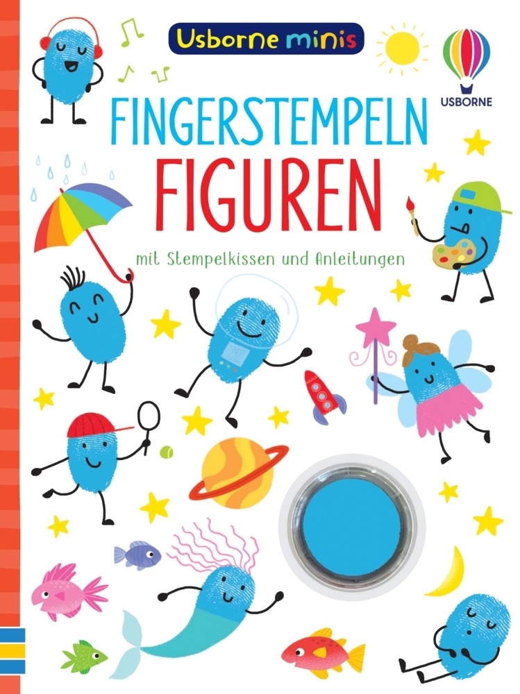 Cover: 9781789419061 | Usborne Minis: Fingerstempeln Figuren | Sam Smith | Taschenbuch | 2023