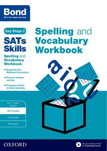 Cover: 9780192746542 | Bond SATs Skills Spelling and Vocabulary Workbook | 10-11 years | Buch