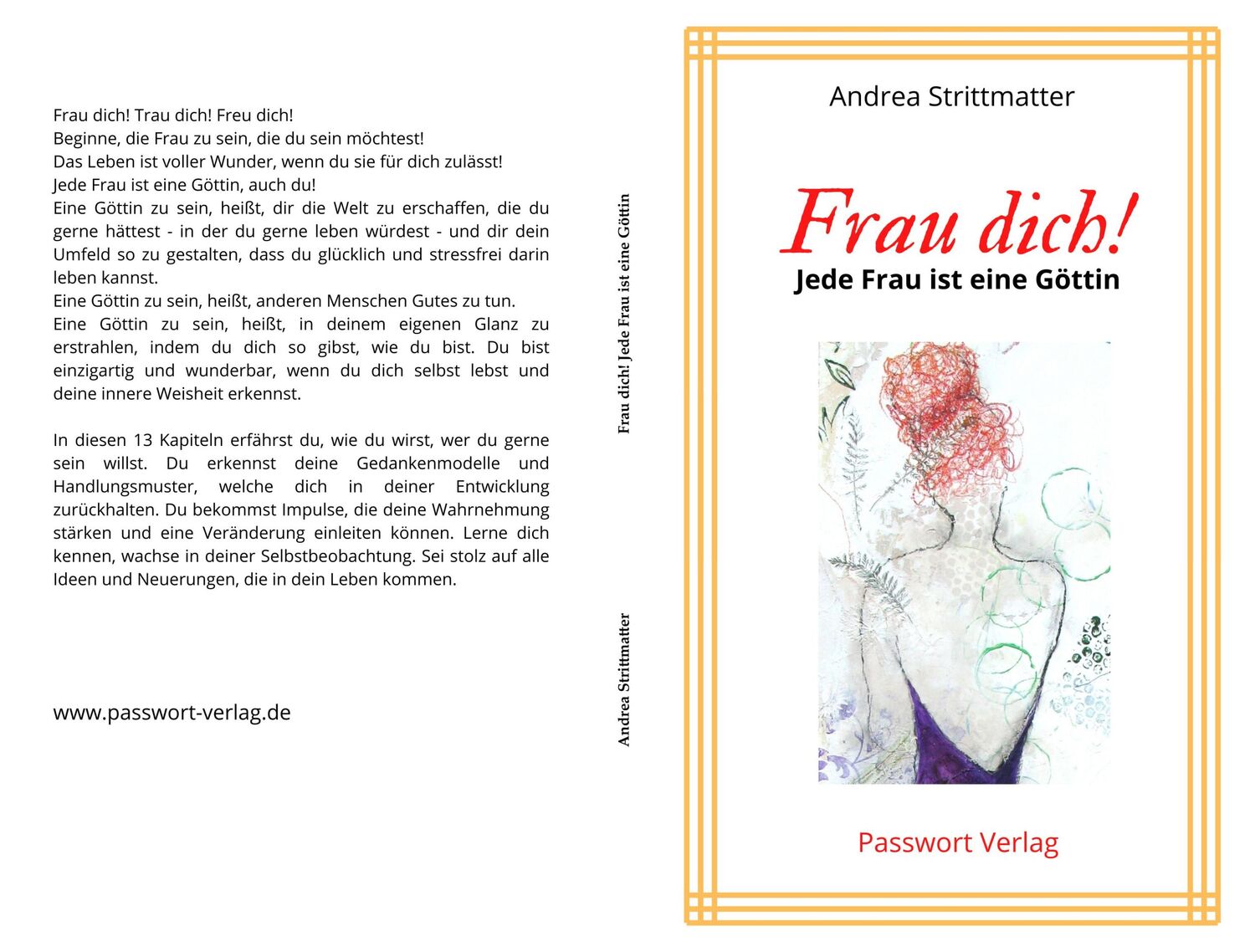 Bild: 9783982101286 | Frau dich! Jede Fau ist eine Göttin | Andrea Strittmatter | Buch