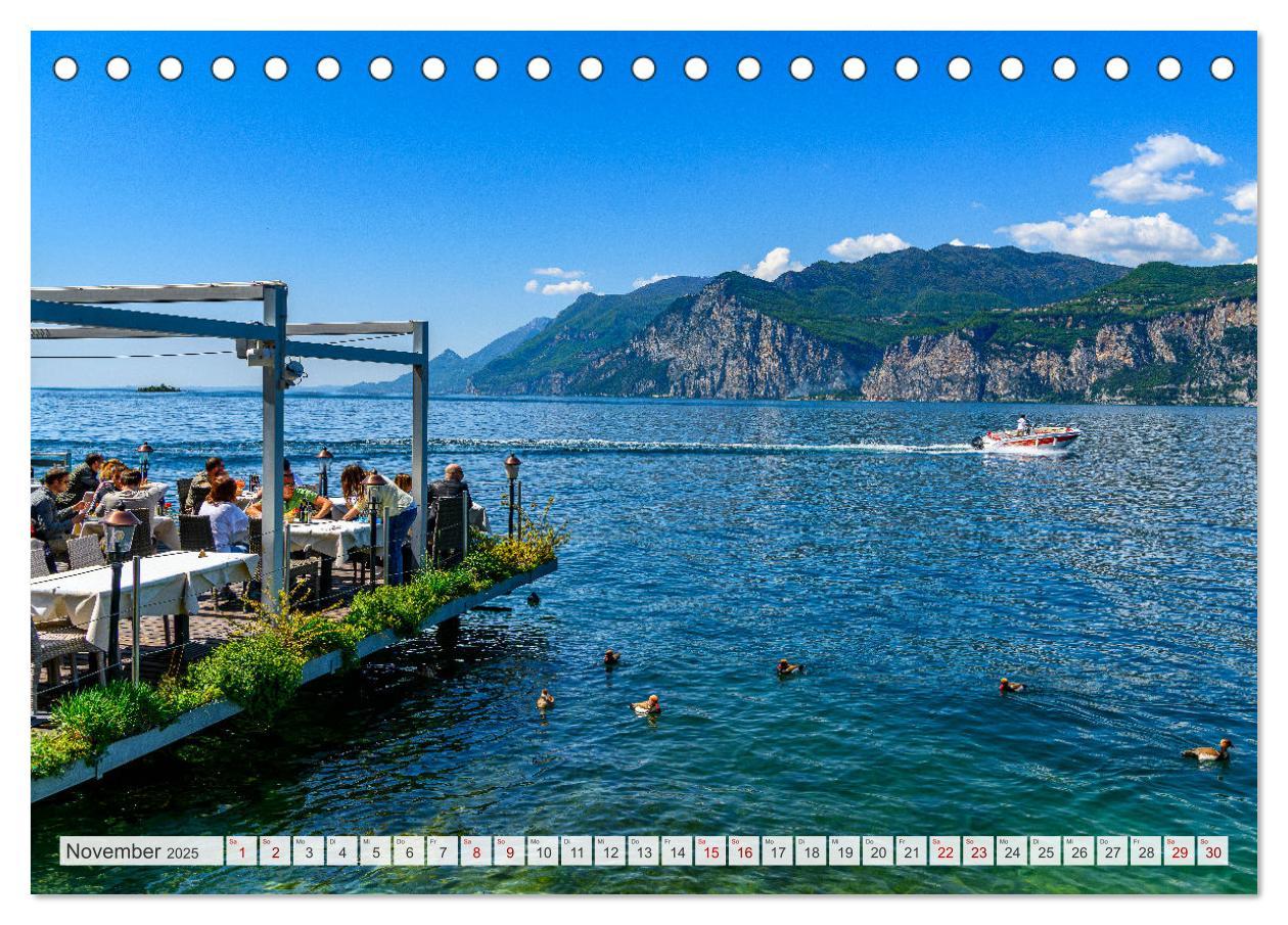 Bild: 9783435028856 | Unterwegs am Gardasee (Tischkalender 2025 DIN A5 quer), CALVENDO...