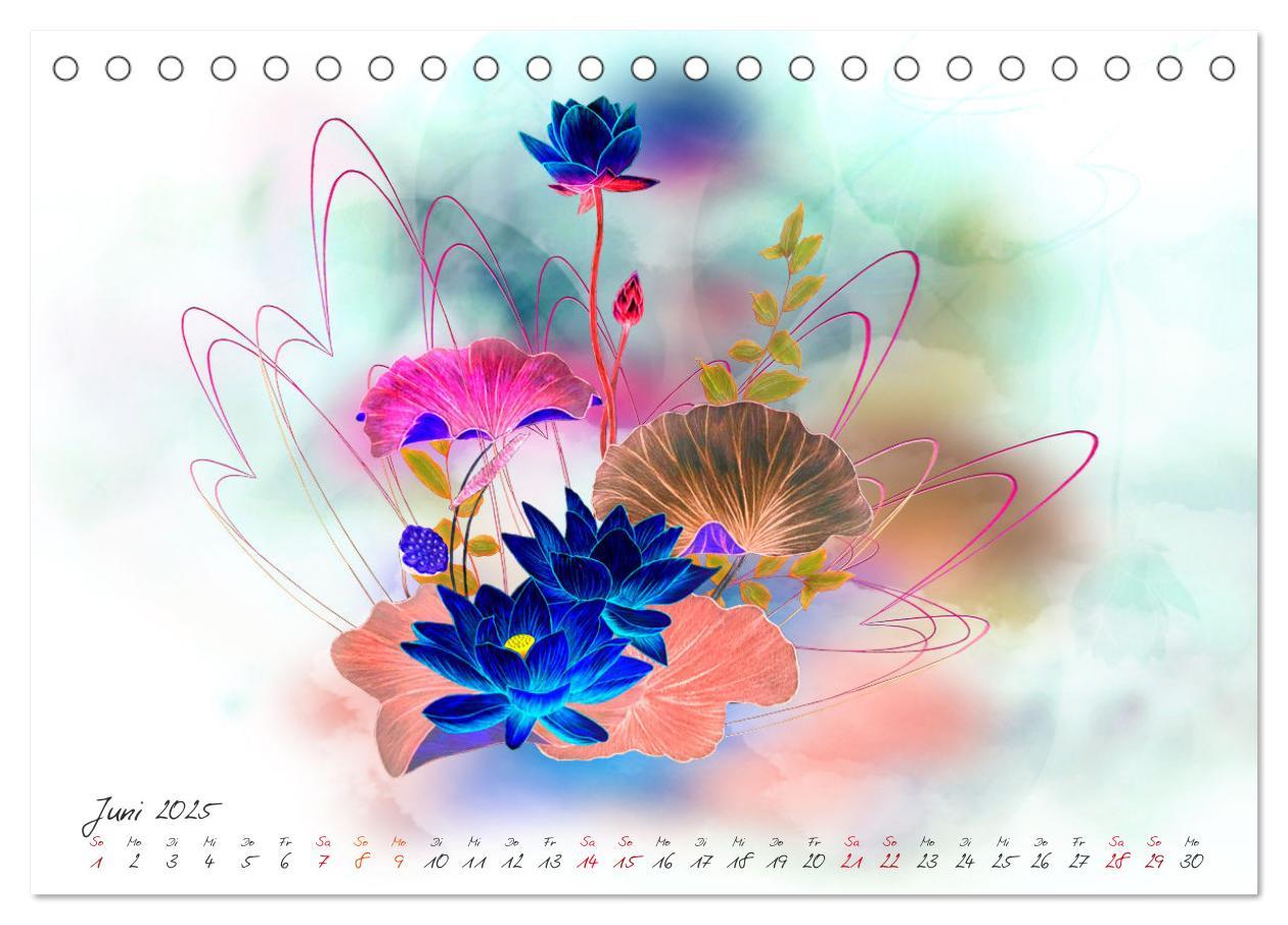 Bild: 9783435317059 | Zauberhaftes Ikebana (Tischkalender 2025 DIN A5 quer), CALVENDO...