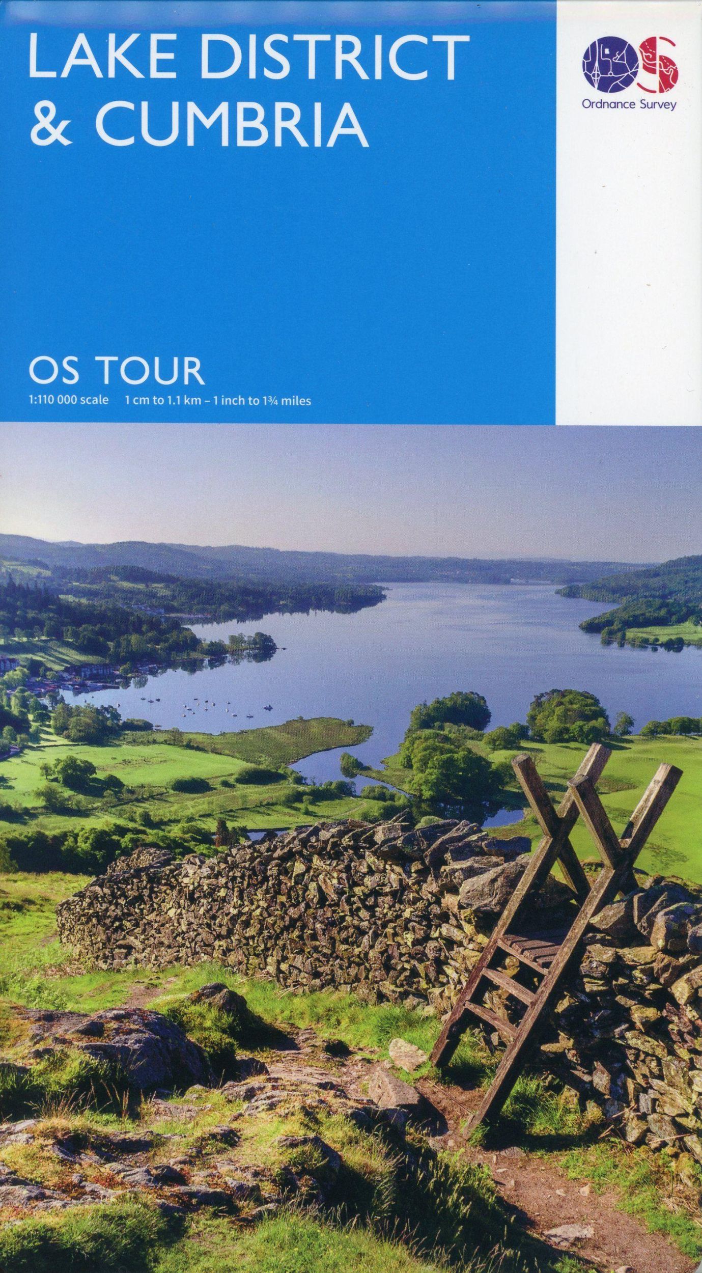 Cover: 9780319263853 | Lake District &amp; Cumbria | (Land-)Karte | Karte/Landkarte | Englisch