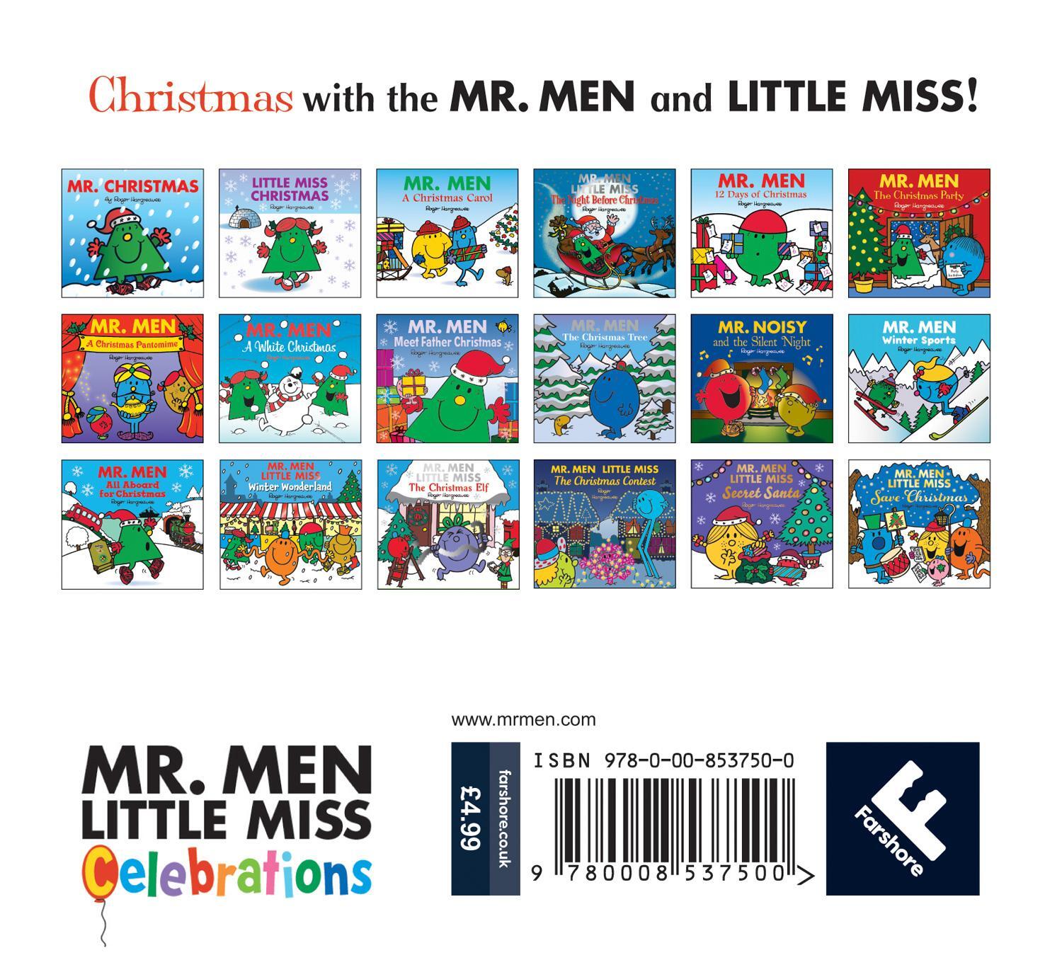 Rückseite: 9780008537500 | Mr. Men Little Miss Save Christmas | Adam Hargreaves | Taschenbuch