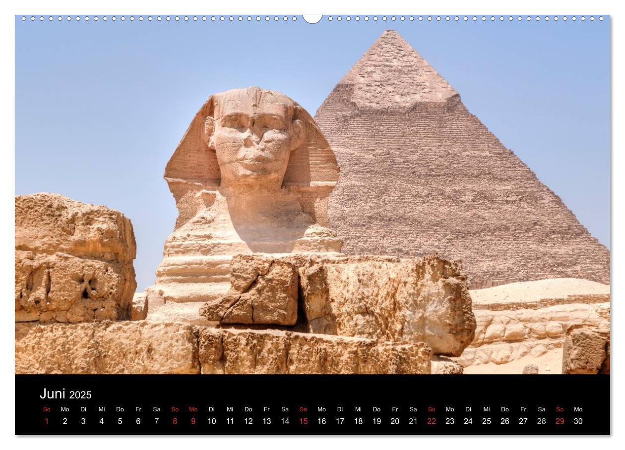 Bild: 9783435575640 | Ägypten (Wandkalender 2025 DIN A2 quer), CALVENDO Monatskalender