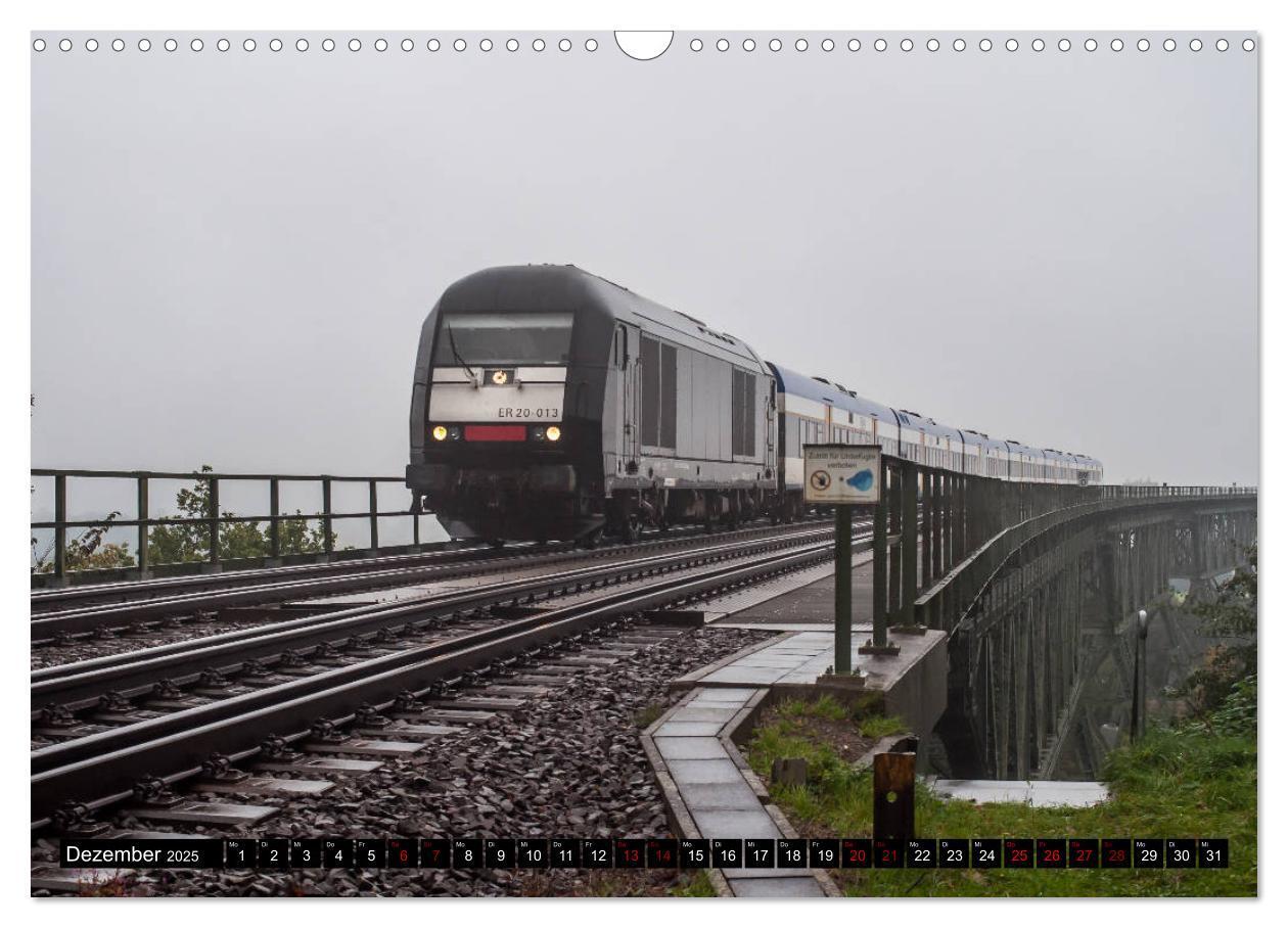 Bild: 9783435425860 | Norddeutsche Eisenbahnen (Wandkalender 2025 DIN A3 quer), CALVENDO...