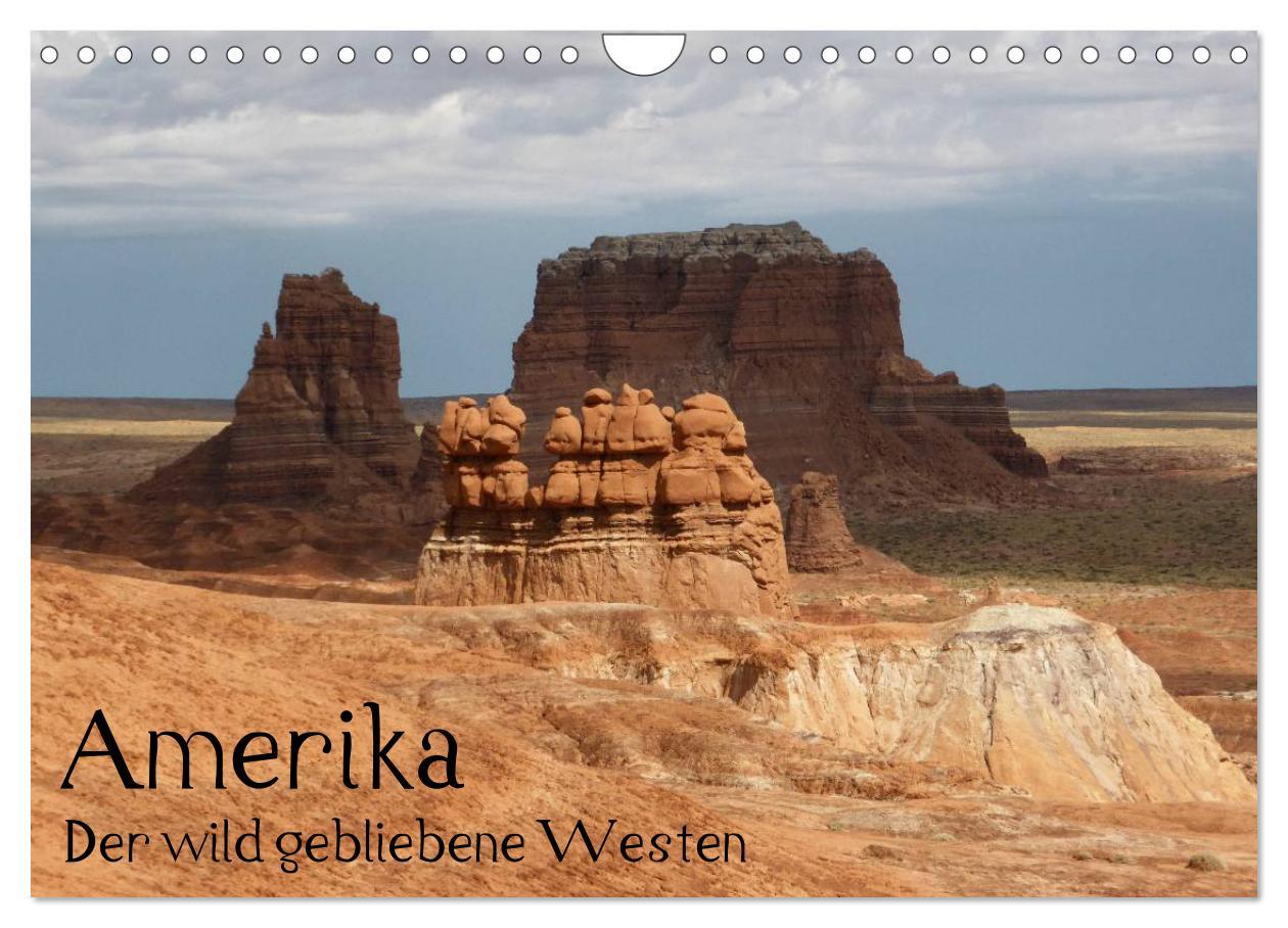 Cover: 9783435641376 | Amerika - Der wild gebliebene Westen (Wandkalender 2025 DIN A4...