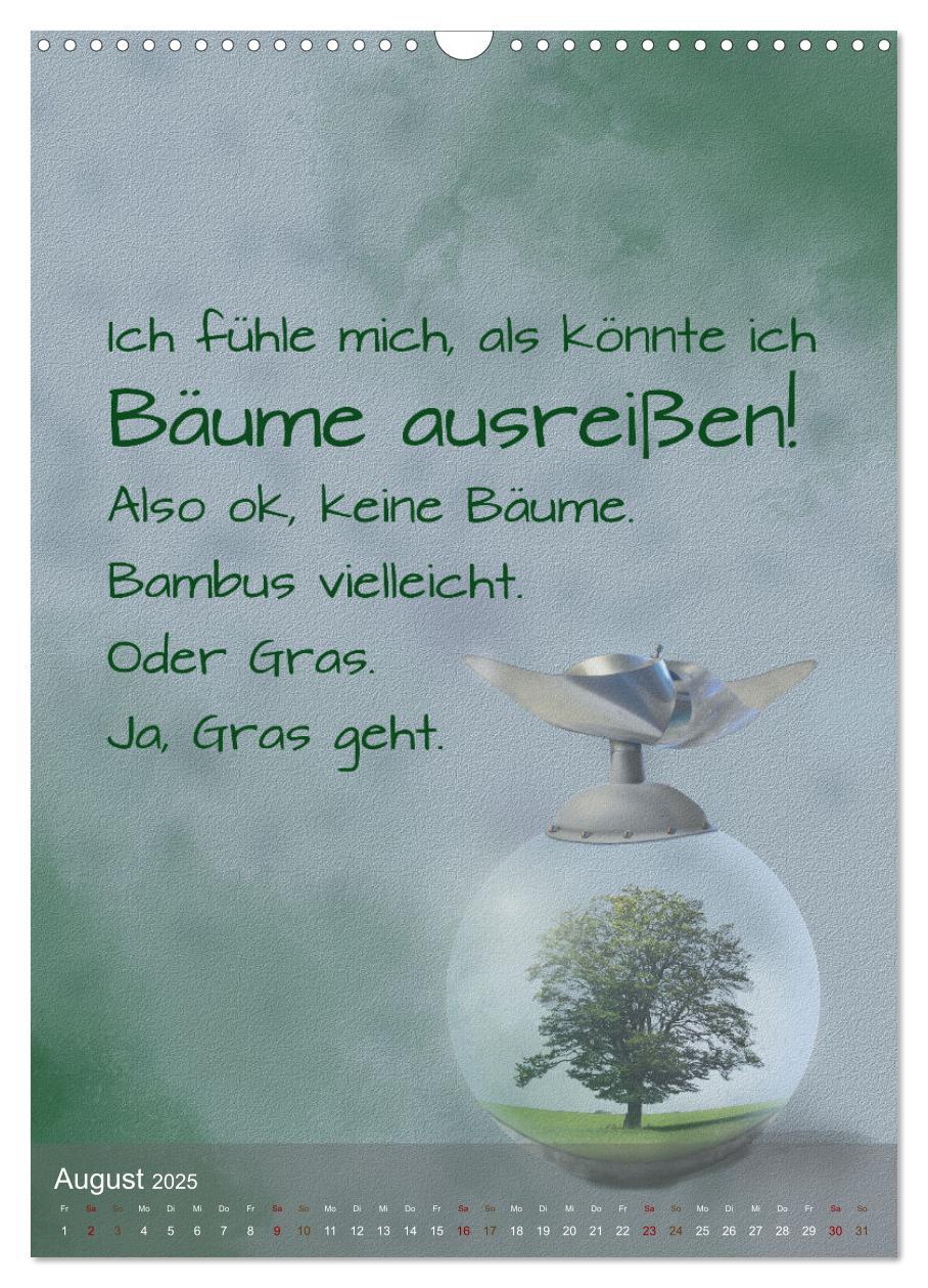 Bild: 9783435902101 | Heute ist ein guter Tag (Wandkalender 2025 DIN A3 hoch), CALVENDO...