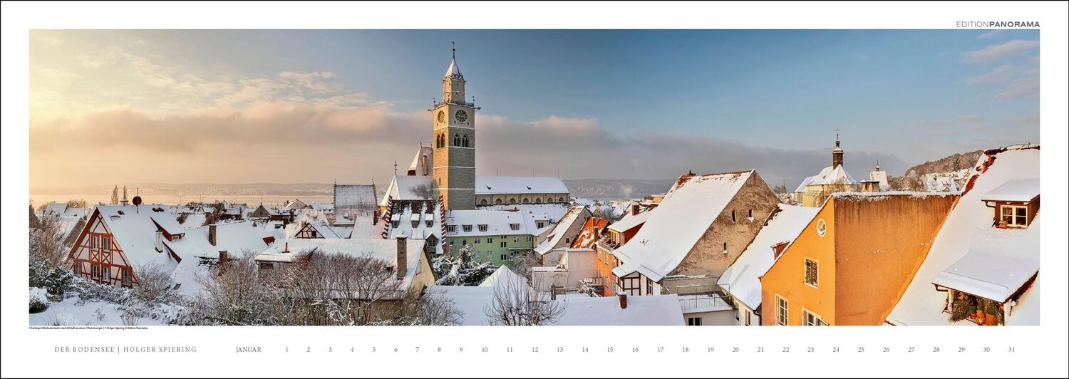 Bild: 9783898236263 | Der Bodensee | Holger Spiering | Kalender | XIV | Deutsch | 2024