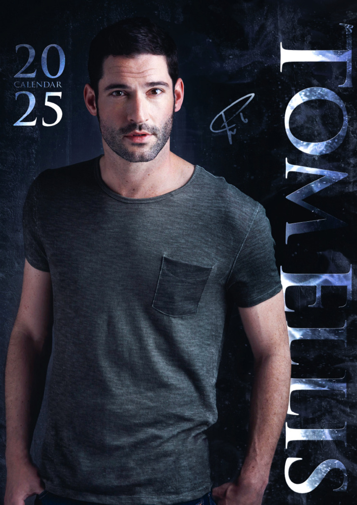 Cover: 9798893610567 | Tom Ellis Kalender 2025 | Der Star aus Lucifer | Kalender | 14 S.