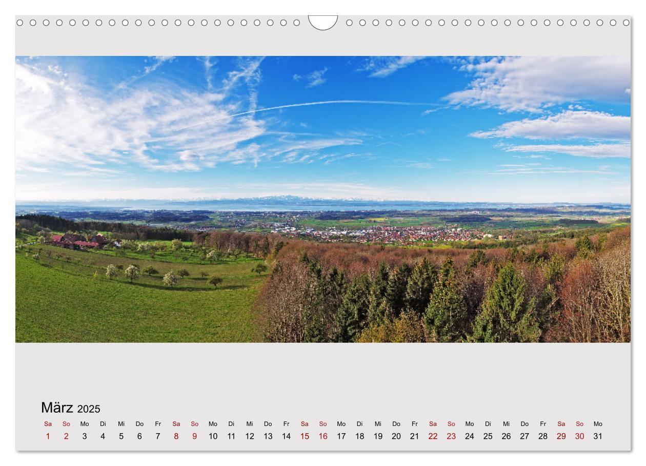 Bild: 9783435003839 | Bodensee - Landschaften (Wandkalender 2025 DIN A3 quer), CALVENDO...