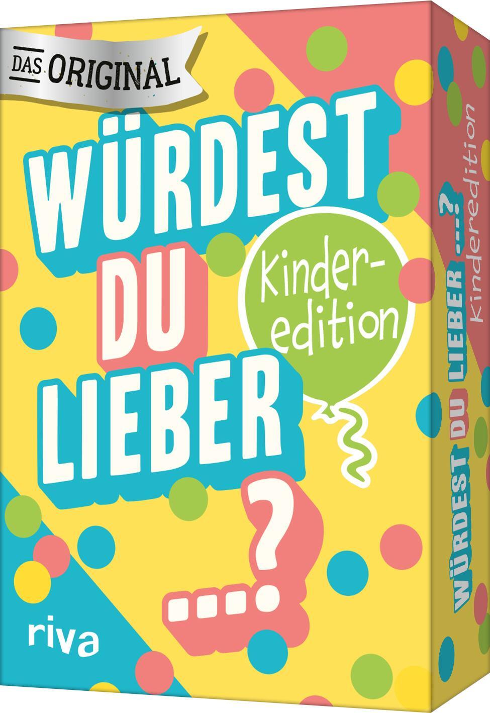 Cover: 9783742314666 | Würdest du lieber ...? - Die Kinderedition | Spiel | Schachtel | 64 S.