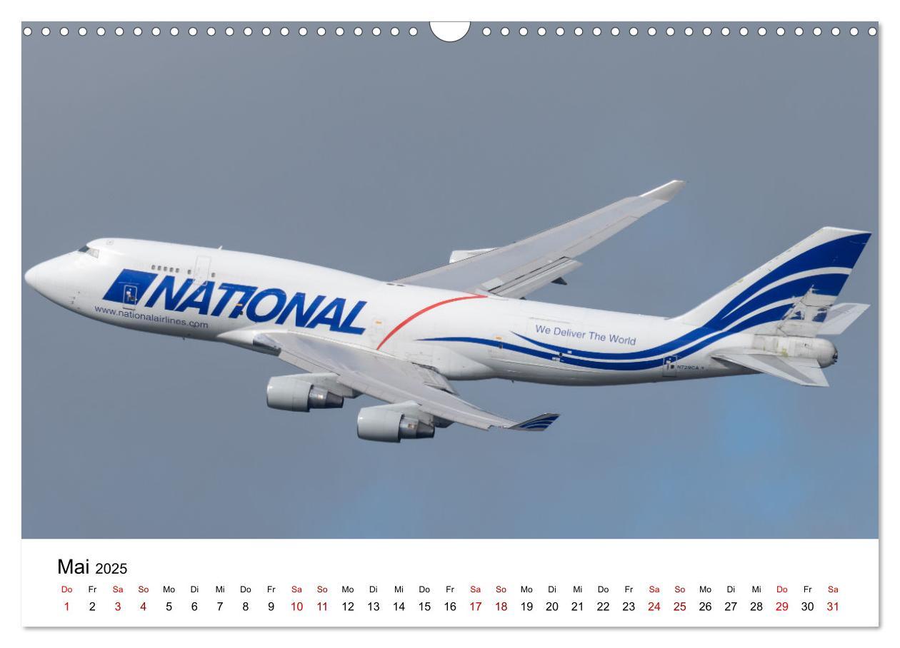 Bild: 9783435014477 | Boeing 747 Kalender (Wandkalender 2025 DIN A3 quer), CALVENDO...