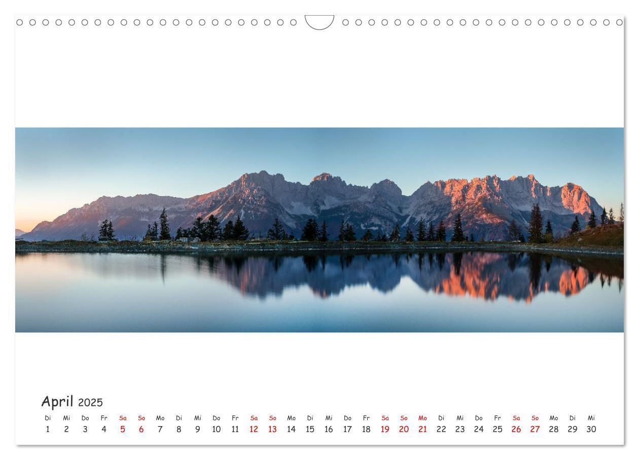 Bild: 9783383988349 | Wilder Kaiser Panorama 2025 (Wandkalender 2025 DIN A3 quer),...