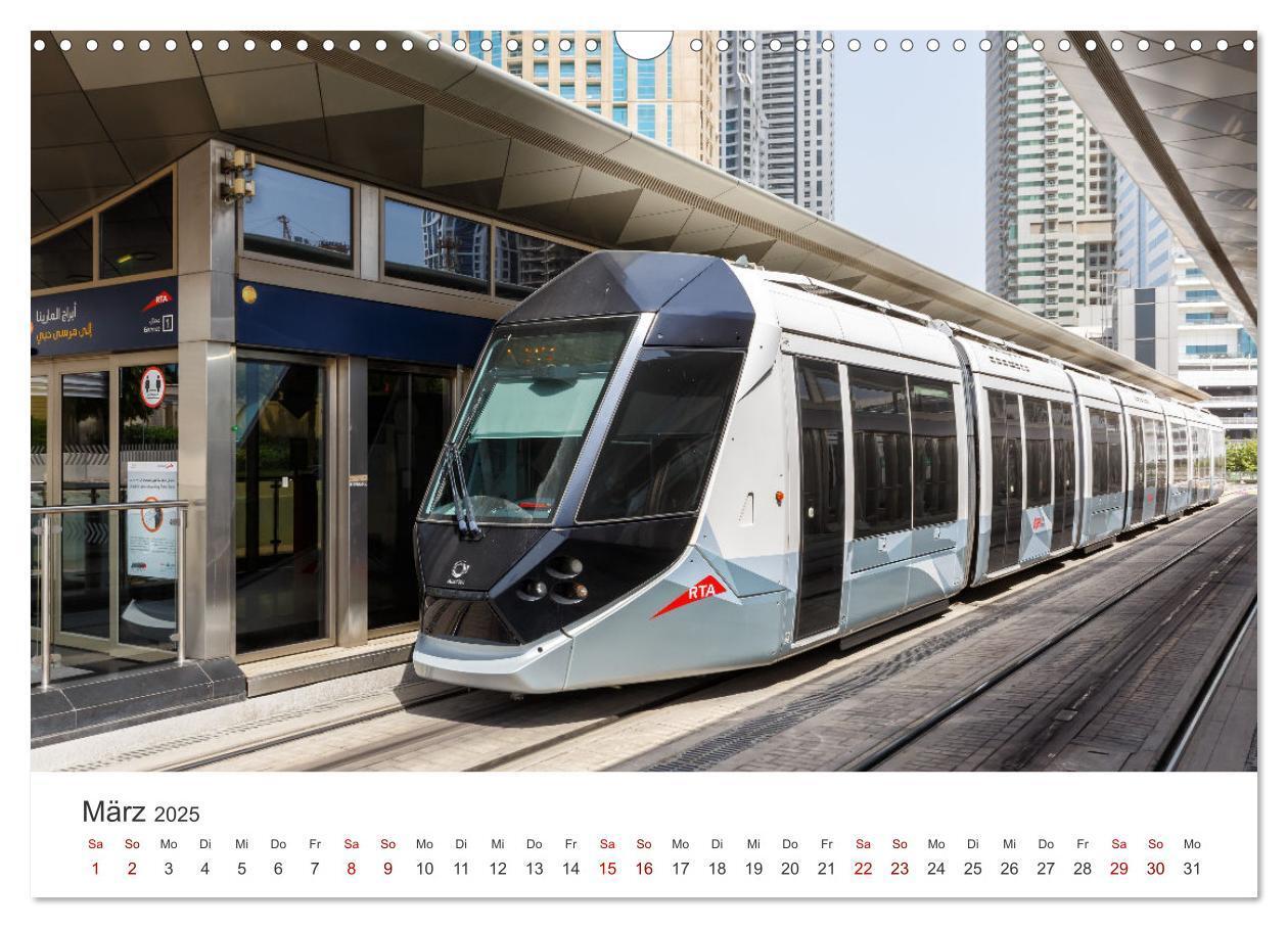 Bild: 9783435044580 | Trams und Straßenbahnen (Wandkalender 2025 DIN A3 quer), CALVENDO...