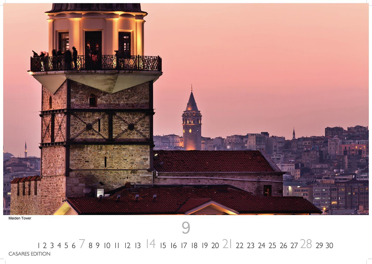 Bild: 9781835240854 | Istanbul 2025 S 24x35 cm | Kalender | 14 S. | Deutsch | 2025