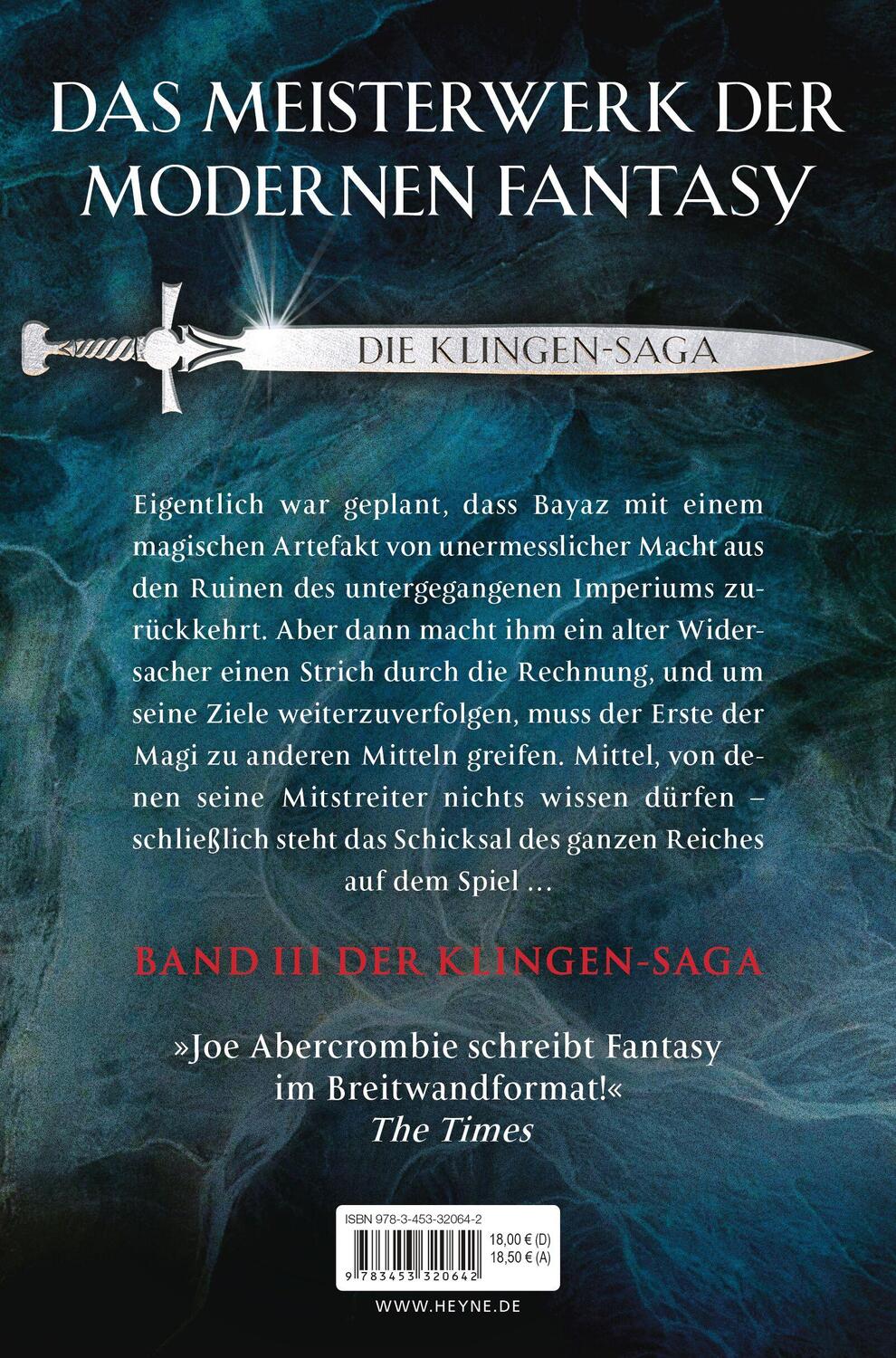 Bild: 9783453320642 | Königsklingen - Die Klingen-Saga | Joe Abercrombie | Taschenbuch