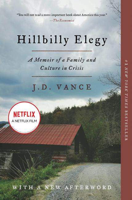 Cover: 9780062300553 | Hillbilly Elegy | A Memoir of a Family and Culture in Crisis | Vance