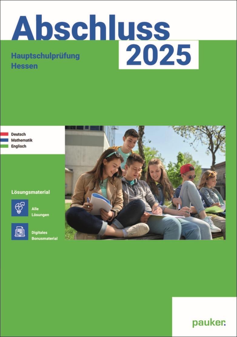 Cover: 9783889978981 | Abschluss 2025 - Hauptschulprüfung Hessen - Lösungsband - Deutsch,...