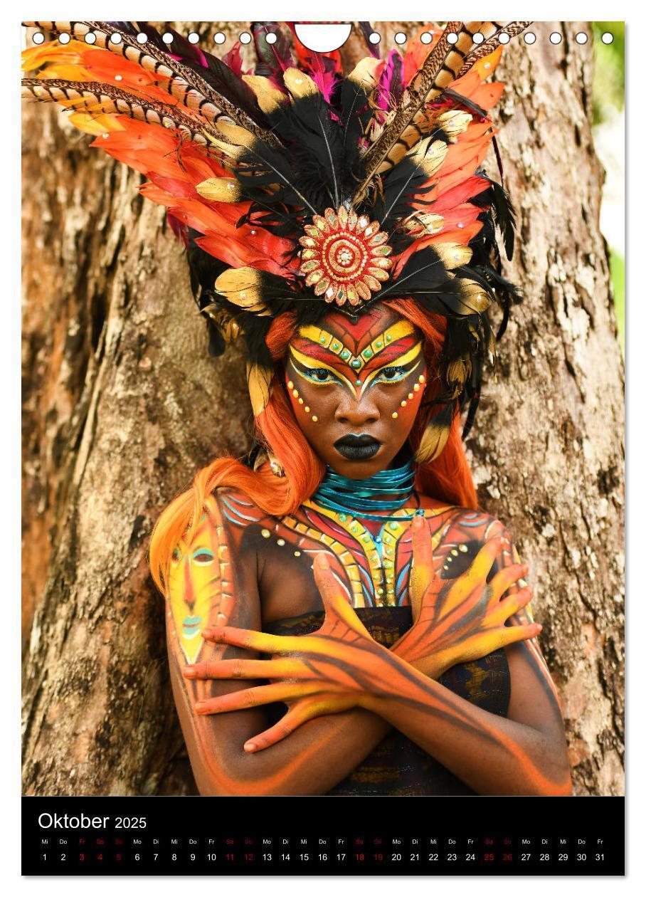 Bild: 9783435945764 | Equatorial Guinea Bodypainting Festival "Origins" (Wandkalender...