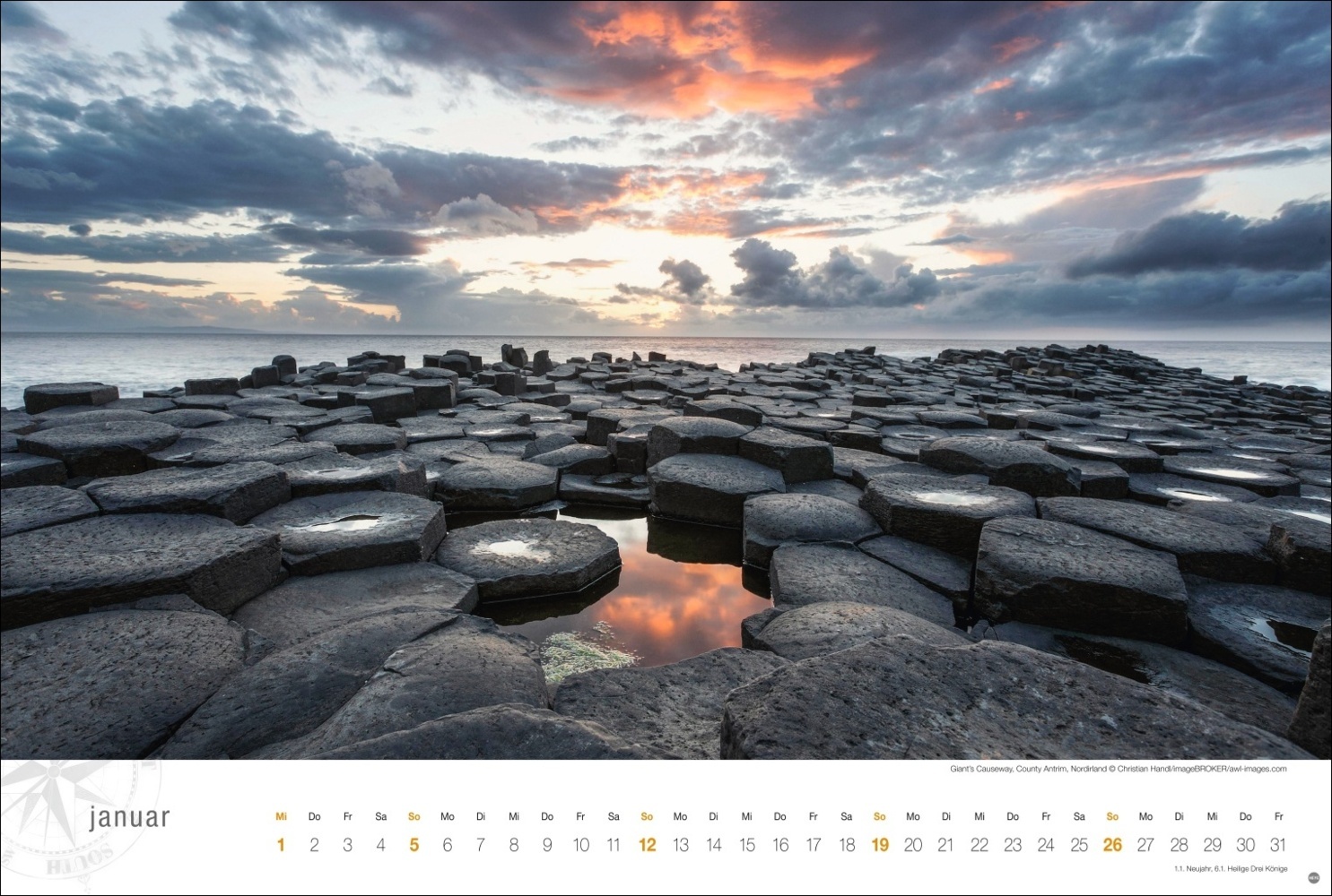 Bild: 9783756404889 | Irland Globetrotter Kalender 2025 - Von rauen Küsten und grünen Hügeln