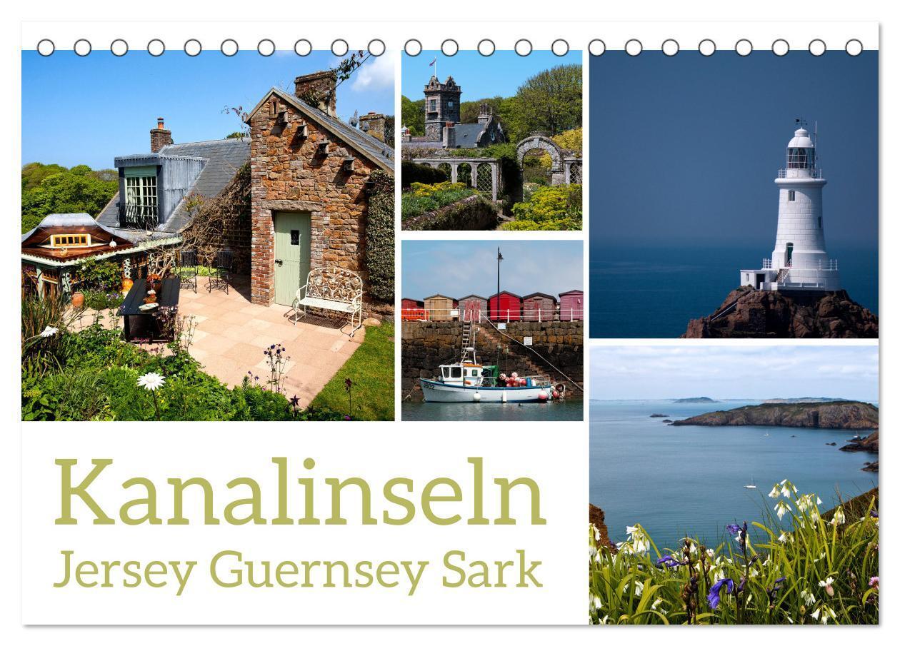 Cover: 9783457215968 | Kanalinseln - Jersey Guernsey Sark (Tischkalender 2025 DIN A5...