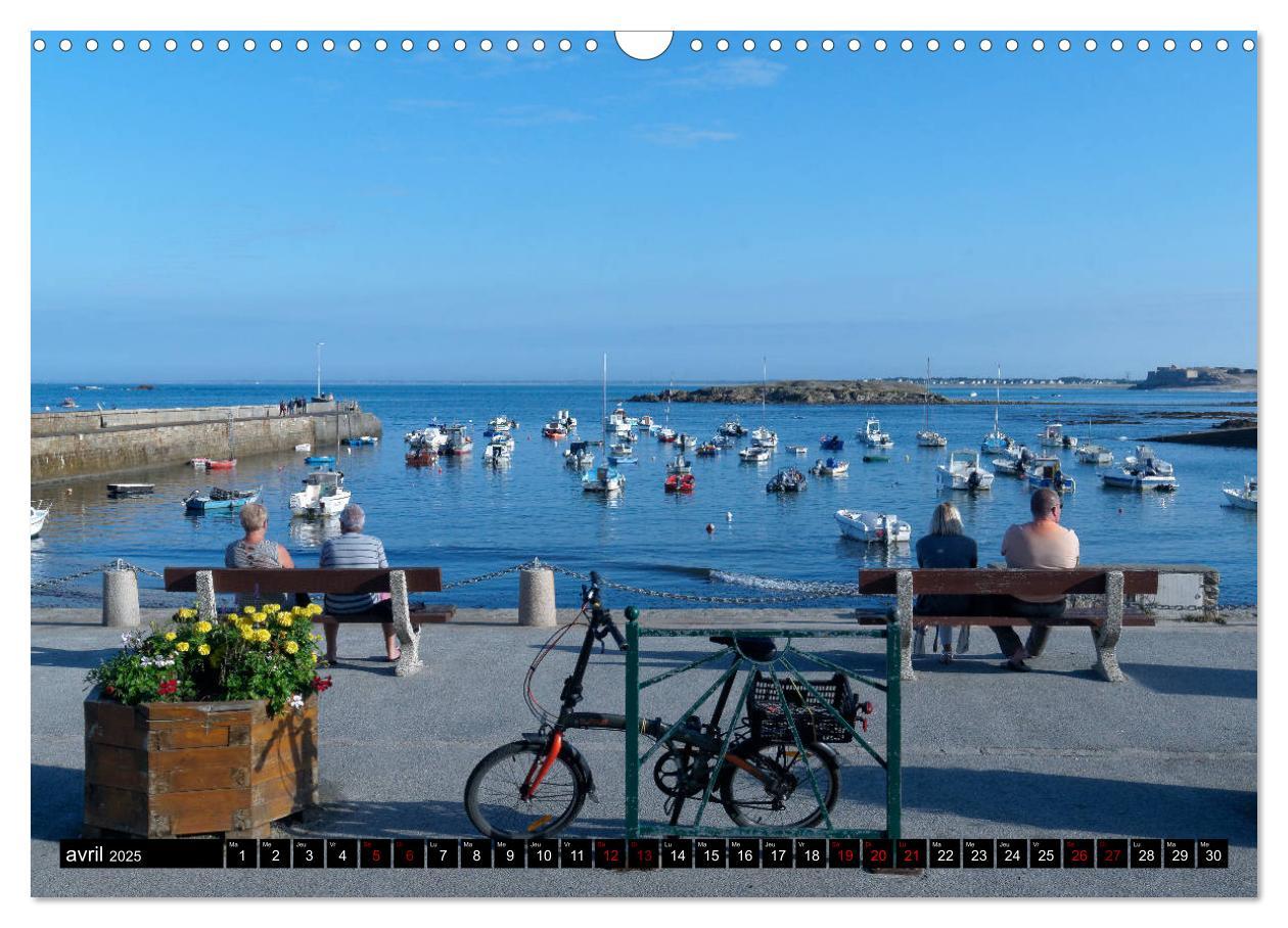 Bild: 9781325949472 | Côté Bretagne Presqu'île de Quiberon (Calendrier mural 2025 DIN A3...