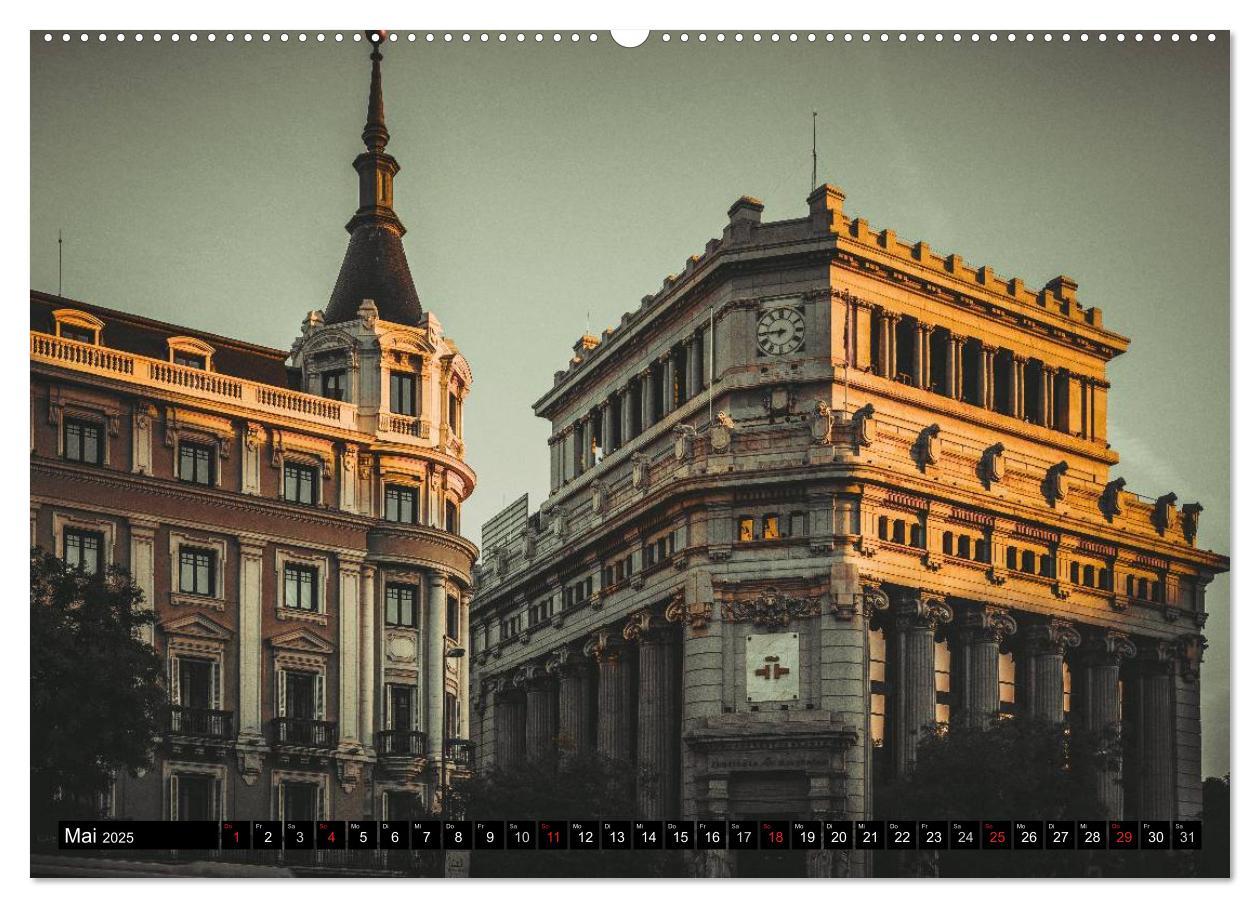 Bild: 9783435505210 | Hauptstadt Madrid (hochwertiger Premium Wandkalender 2025 DIN A2...