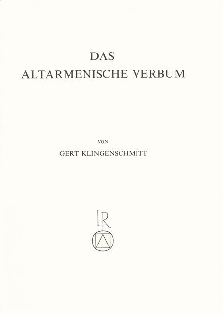 Cover: 9783882261370 | Das altarmenische Verbum | Gert Klingenschmitt | Taschenbuch