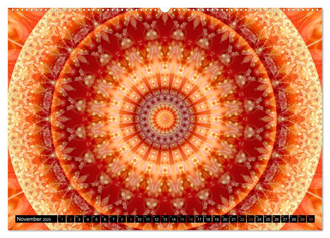 Bild: 9783435410743 | Energie - Mandalas in orange (hochwertiger Premium Wandkalender...