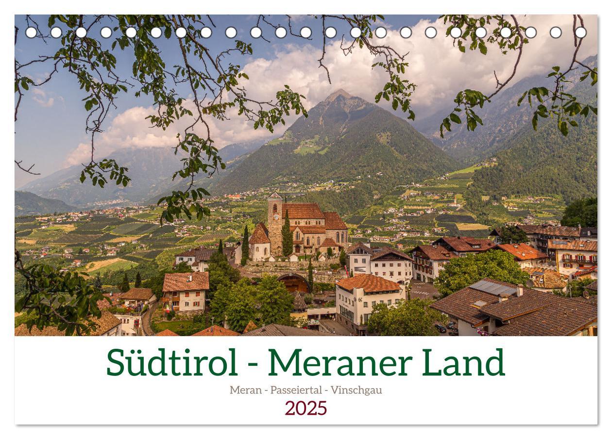 Cover: 9783383868757 | Südtirol - Meraner Land (Tischkalender 2025 DIN A5 quer), CALVENDO...