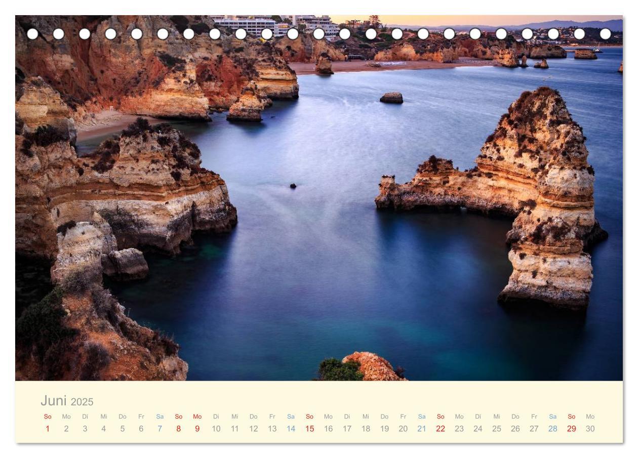 Bild: 9783435477357 | Algarve - Portugals goldene Küste (Tischkalender 2025 DIN A5 quer),...