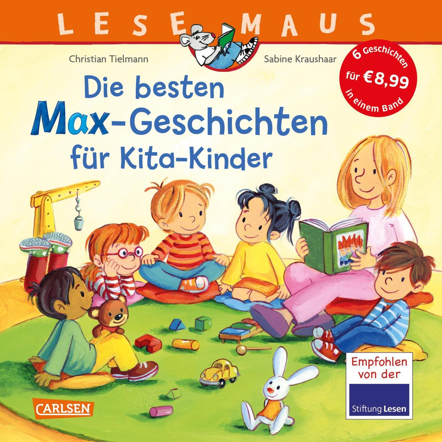 Cover: 9783551681188 | LESEMAUS Sonderbände: Die besten MAX-Geschichten für Kita-Kinder