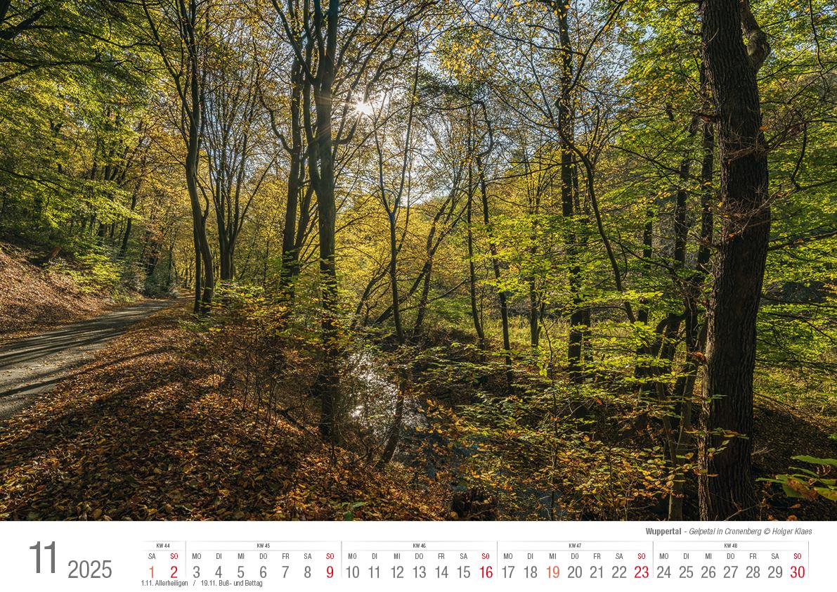 Bild: 9783965352278 | Wuppertal 2025 Bildkalender A3 Spiralbindung | Holger Klaes | Kalender