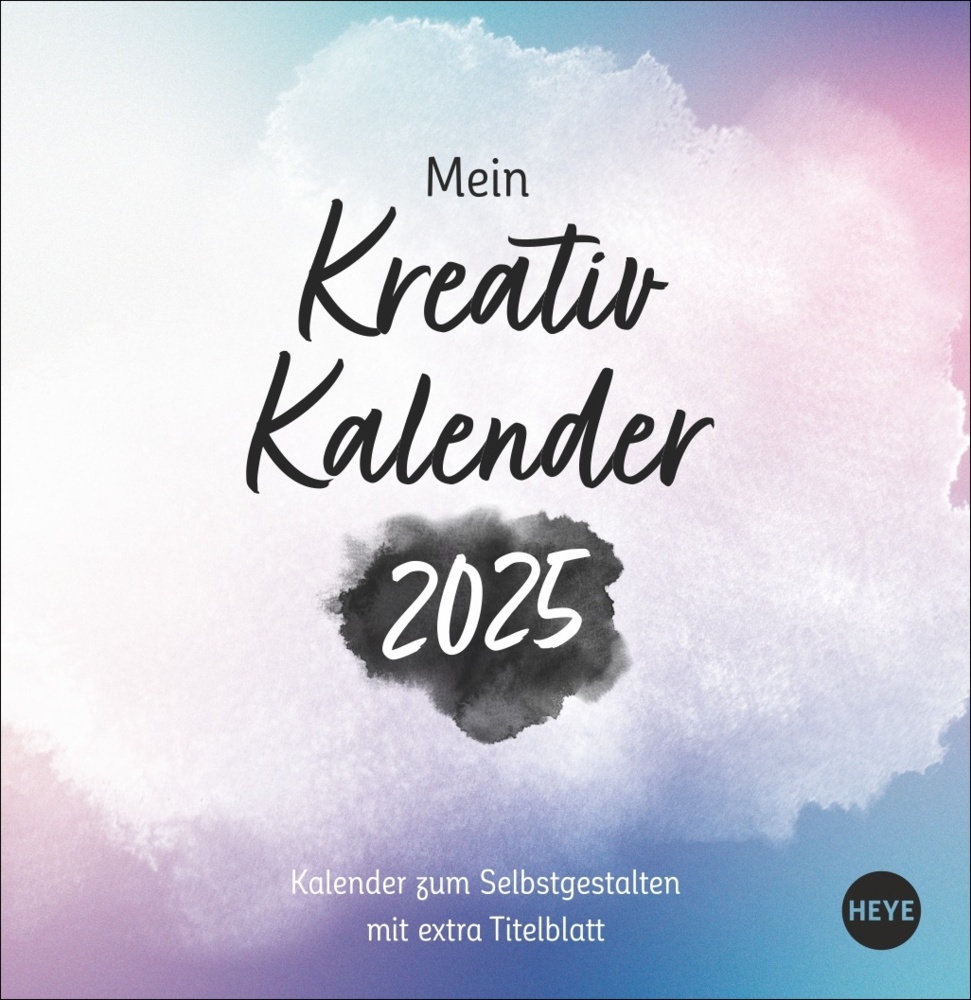 Cover: 9783756408535 | Kreativkalender zum Aufstellen Design 2025 | Kalender | Spiralbindung