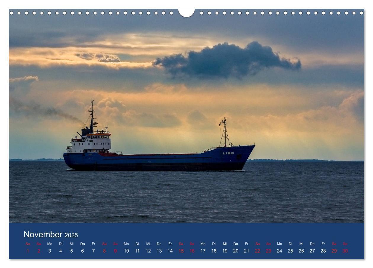 Bild: 9783435359158 | Schiffe - Begegnungen auf Nord- und Ostsee (Wandkalender 2025 DIN...