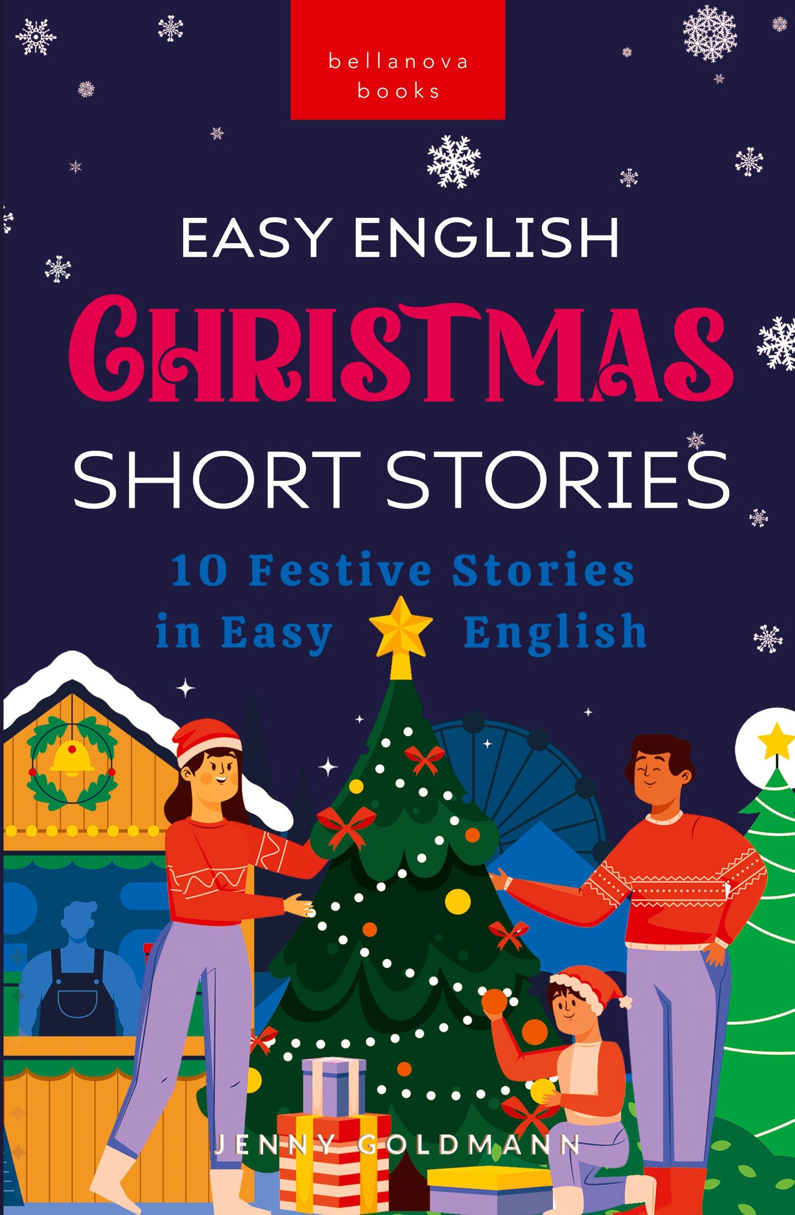 Cover: 9798890085511 | Easy English Christmas Short Stories | Jenny Goldmann | Taschenbuch