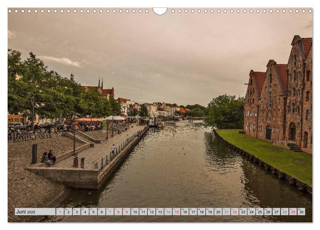 Bild: 9783435682911 | Hansestadt Lübeck (Wandkalender 2025 DIN A3 quer), CALVENDO...