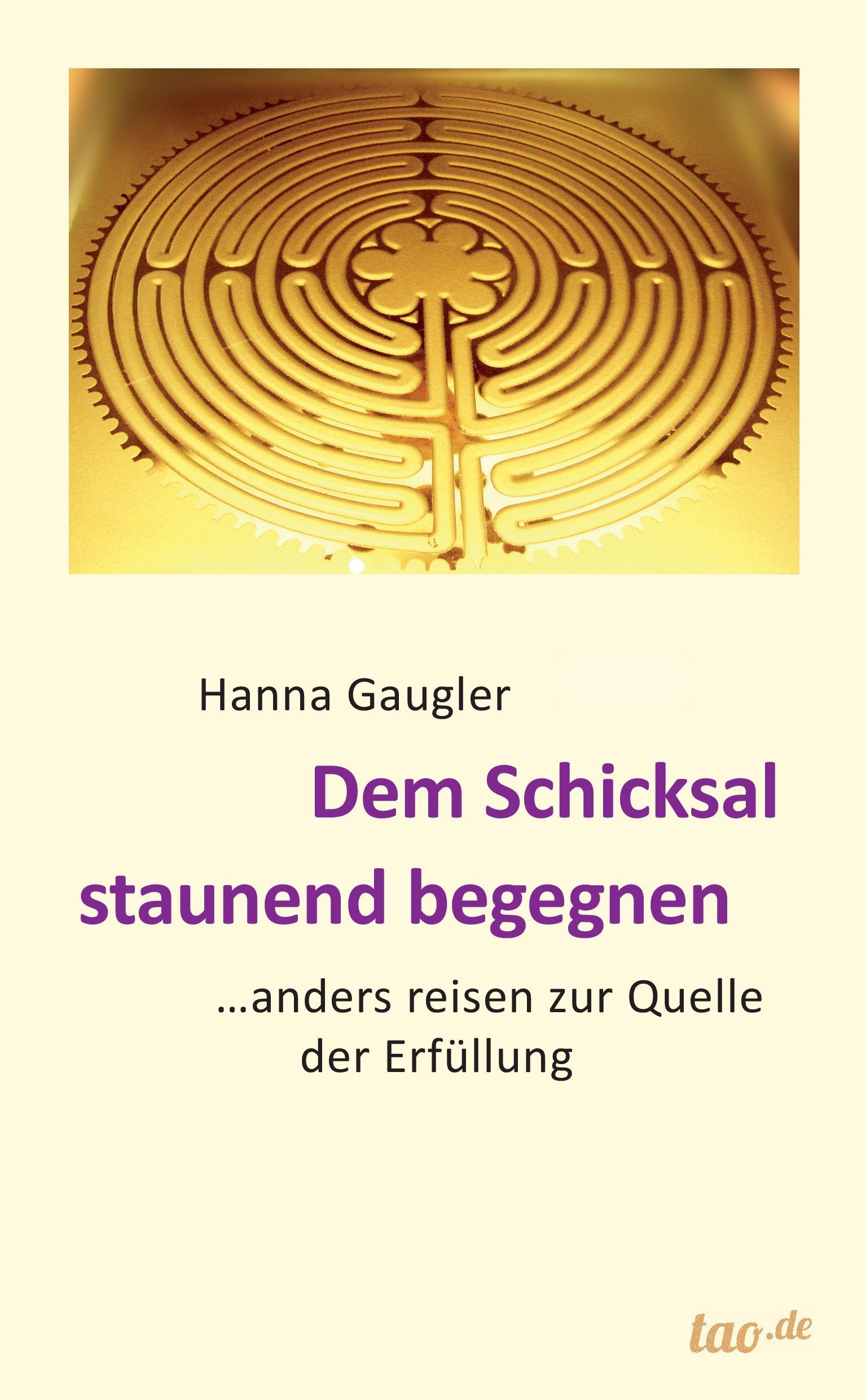 Cover: 9783958027848 | Dem Schicksal staunend begegnen | Hanna Gaugler | Taschenbuch | 216 S.