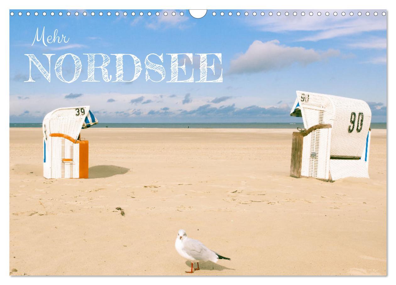 Cover: 9783435071234 | Mehr Nordsee (Wandkalender 2025 DIN A3 quer), CALVENDO Monatskalender